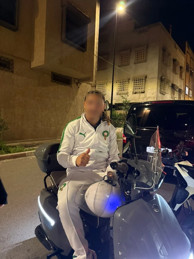 Capture d'écran d'un avis client MOVO à Marrakech